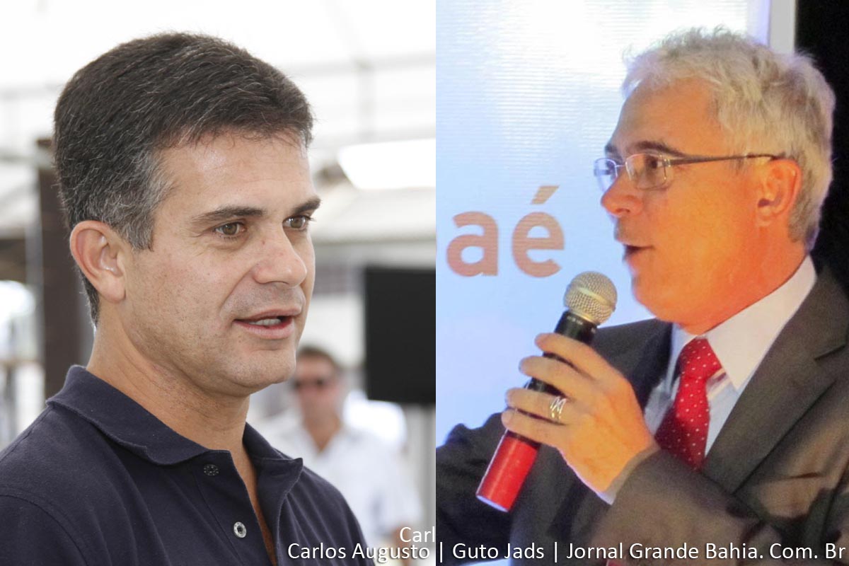 Eduardo Salles e James Correa são reconduzidos como secretários do governo Wagner. (Foto: Carlos Augusto | Jornal Grande Bahia).