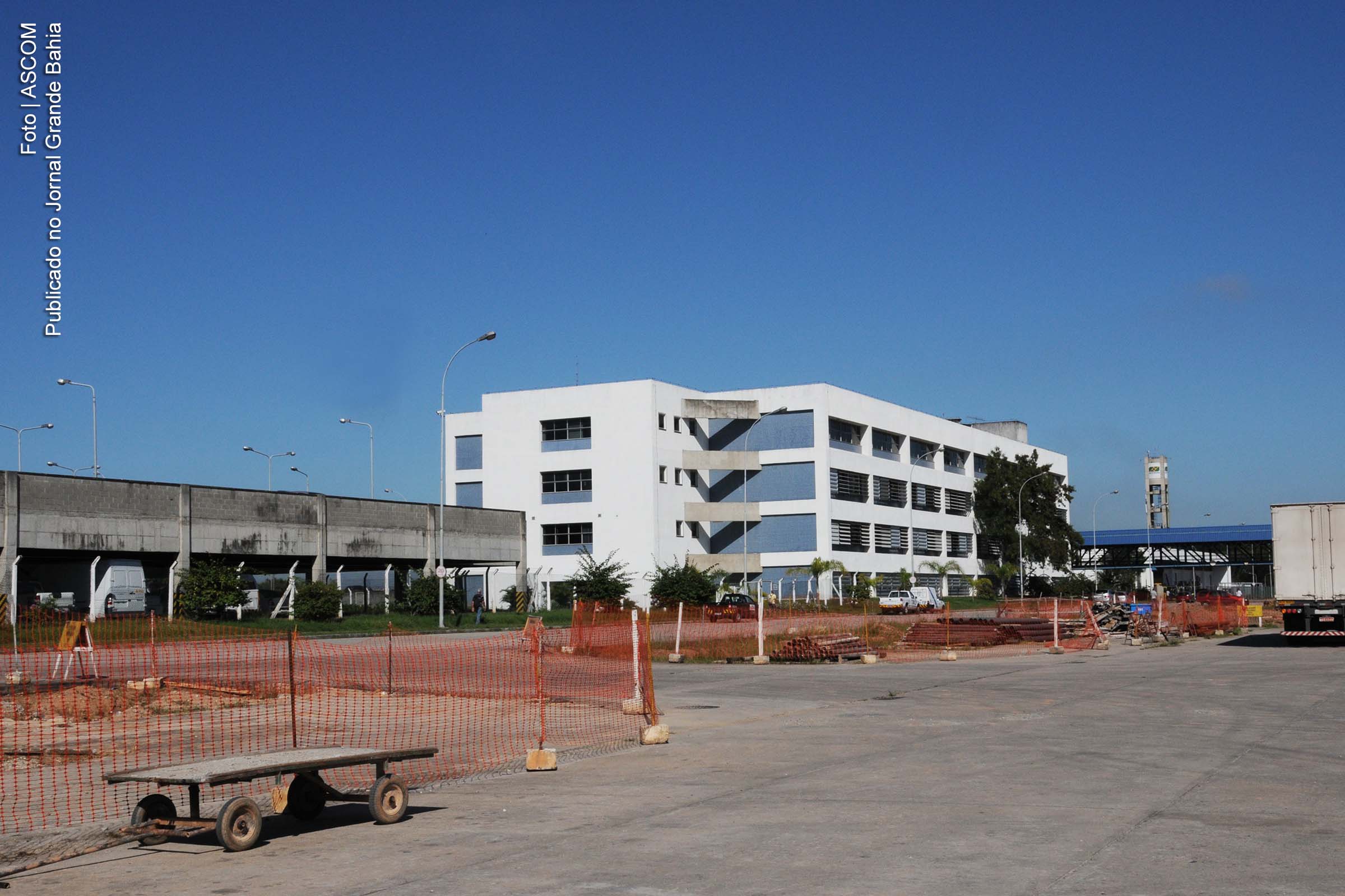 Obras do Terminal de Cargas do Aeroporto Internacional Galeão.