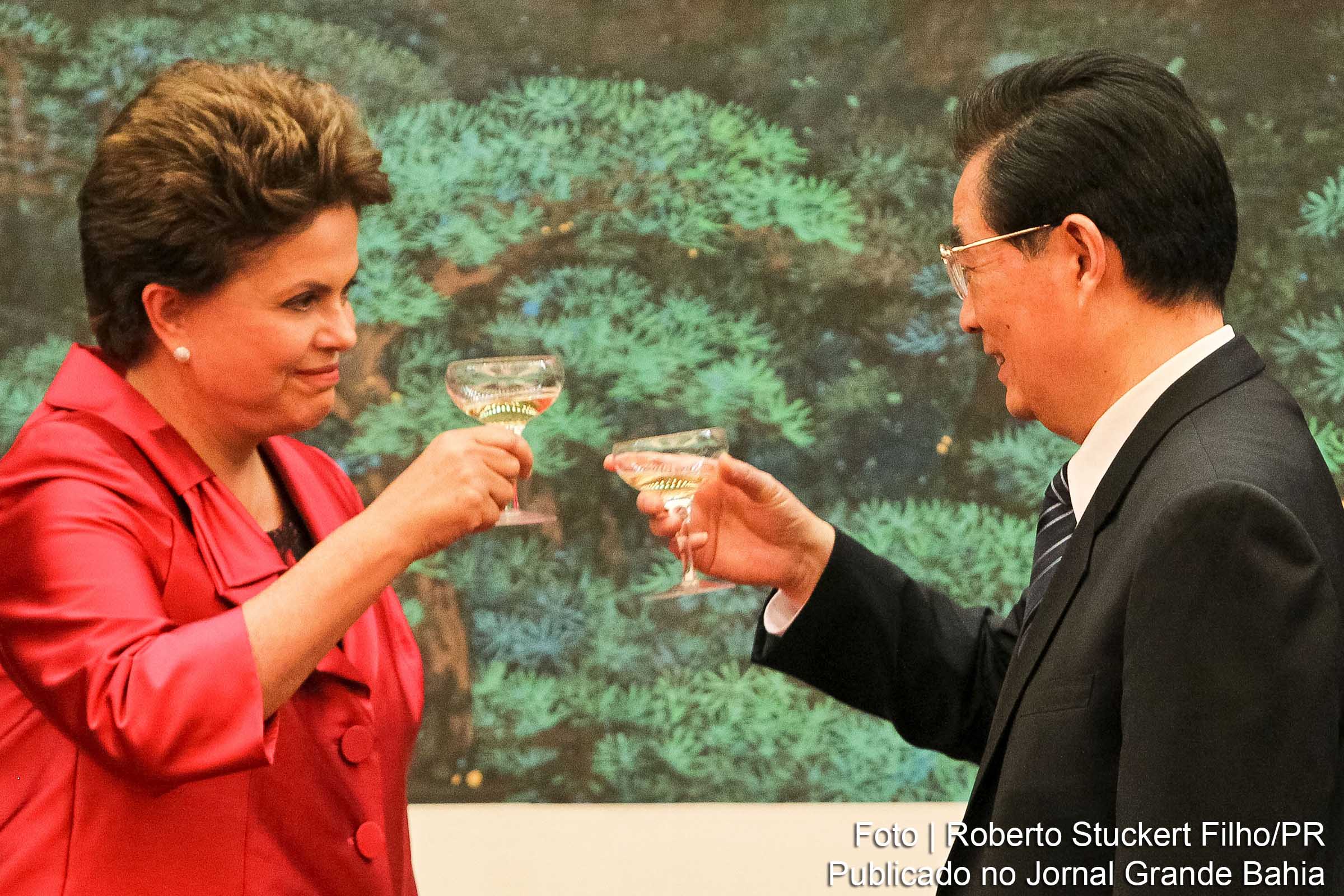 Presidenta Dilma Rousseff encontra-se com o presidente da China, Hu Jintao.