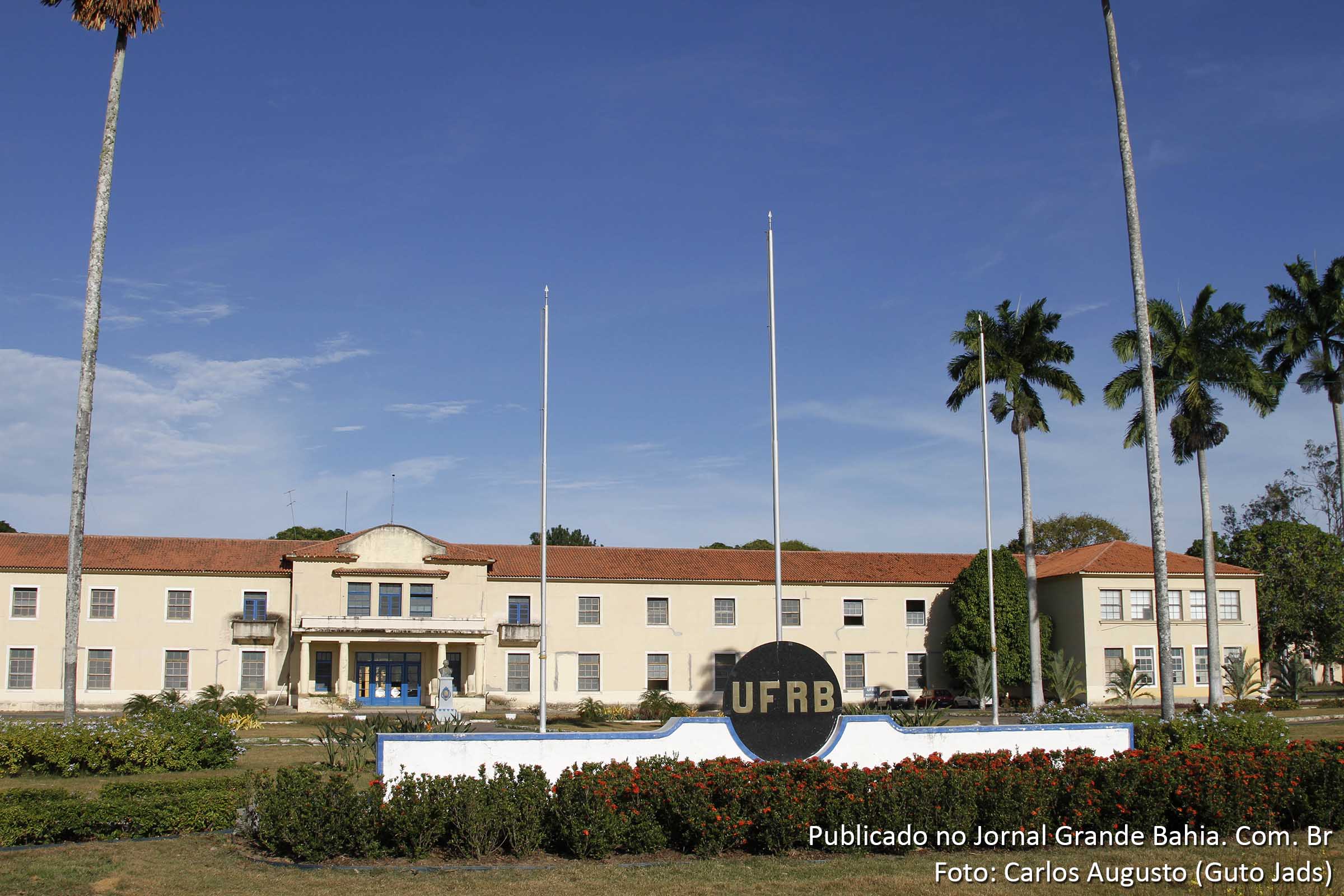 Reitoria da UFRB em Cruz das Almas. (Foto: Carlos Augusto, Jornal Grande Bahia)