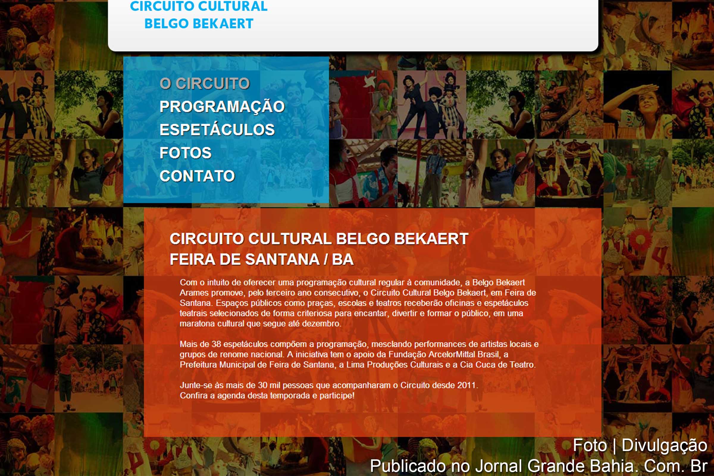 Circuito Cultural Belgo Bekaert apresenta programação para o mês de novembro.