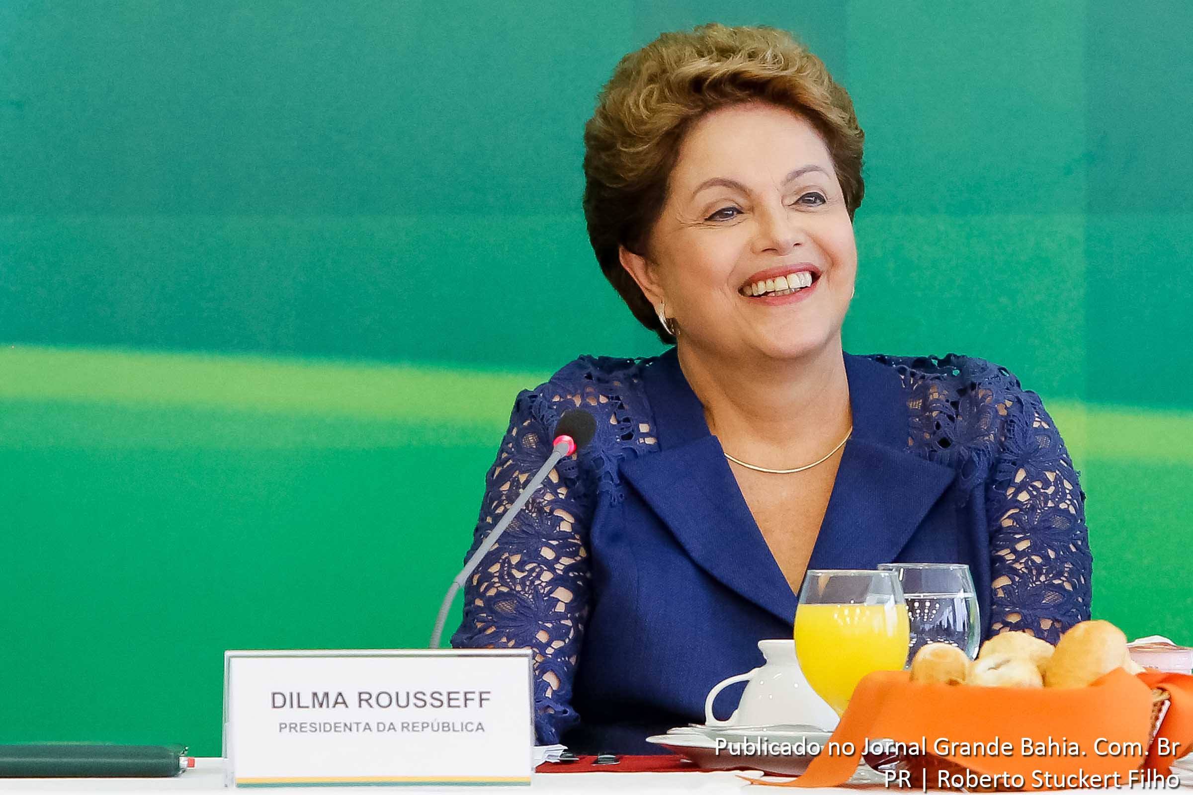 Dilma Rousseff descansa na Bahia.