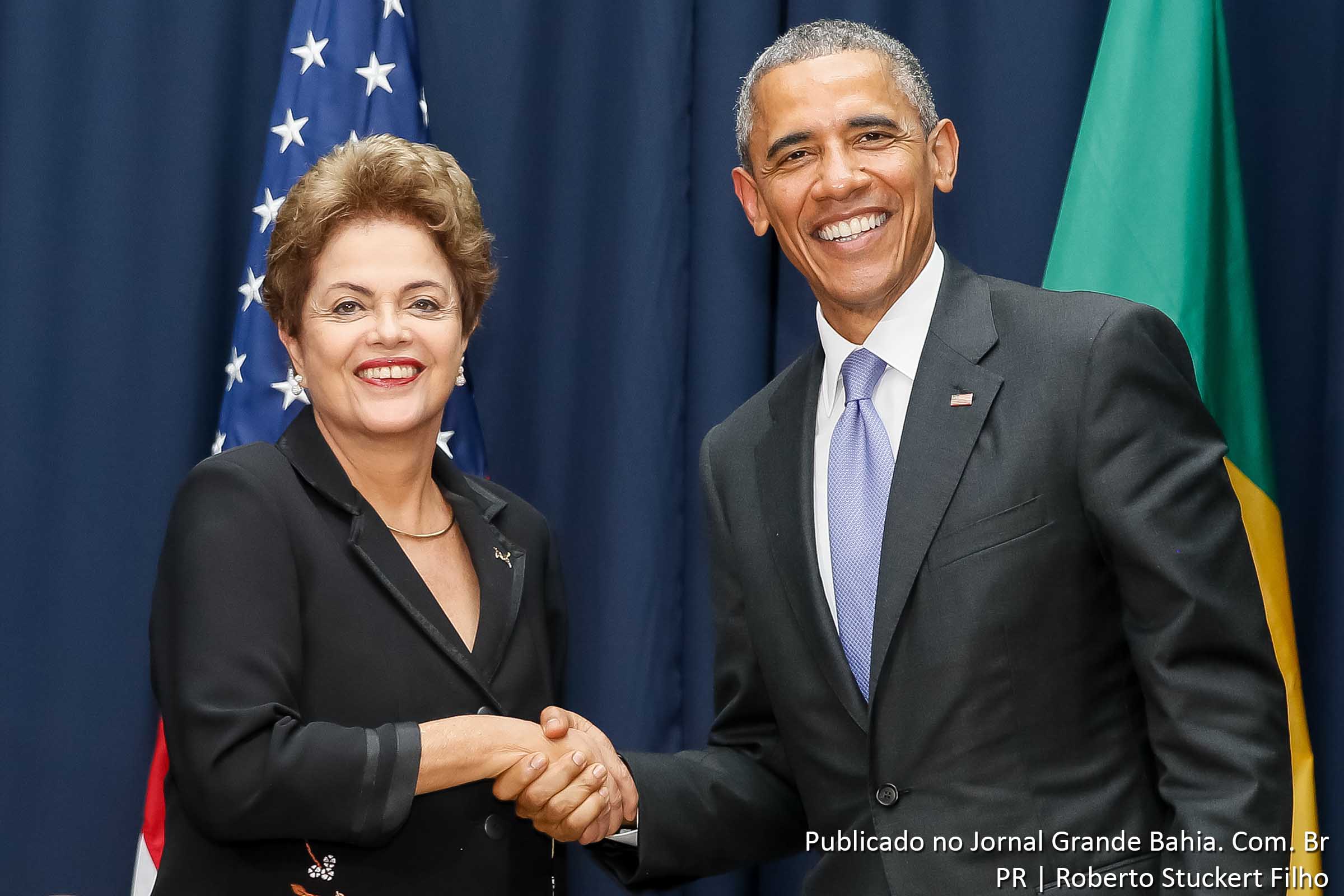 Presidentes Dilma Rousseff e Barack Obama participam de reunião, durante a VII Cúpula das Américas, na Cidade do Panamá, em 11 de abril de 2015.