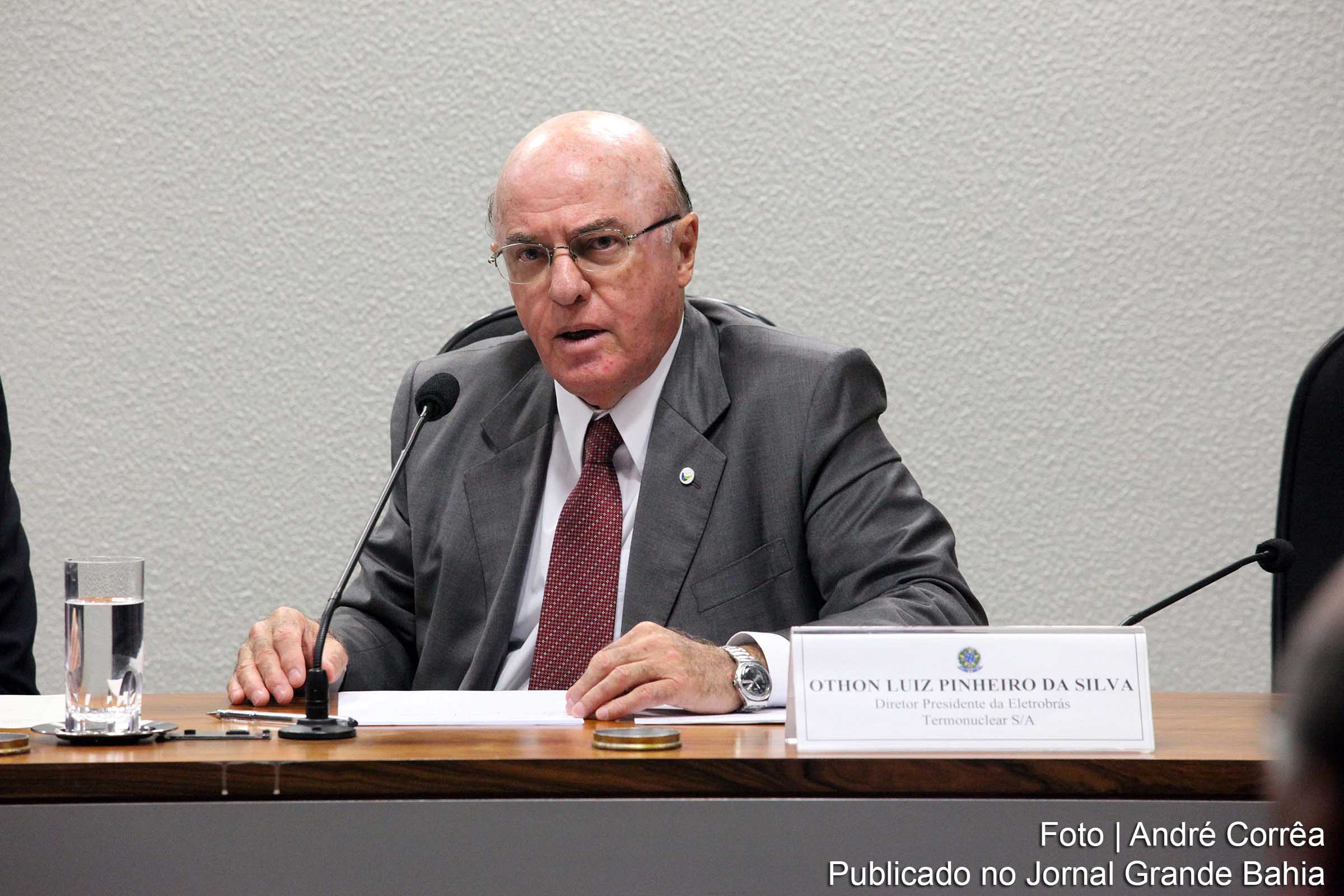Presidente licenciado da Eletronuclear Othon Luiz Pinheiro da Silva.