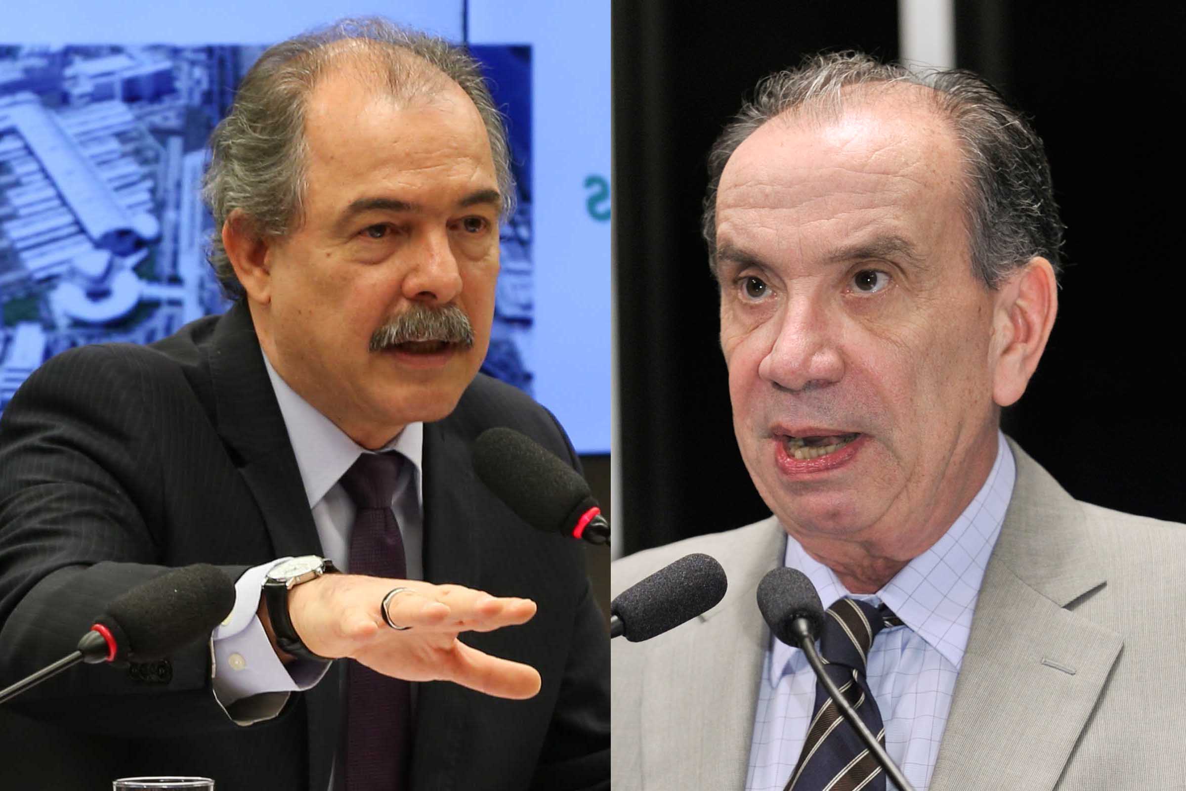 Ministro Aloizio Mercadant e senador Aloysio Nunes são suspeitos de atos de corrupção.