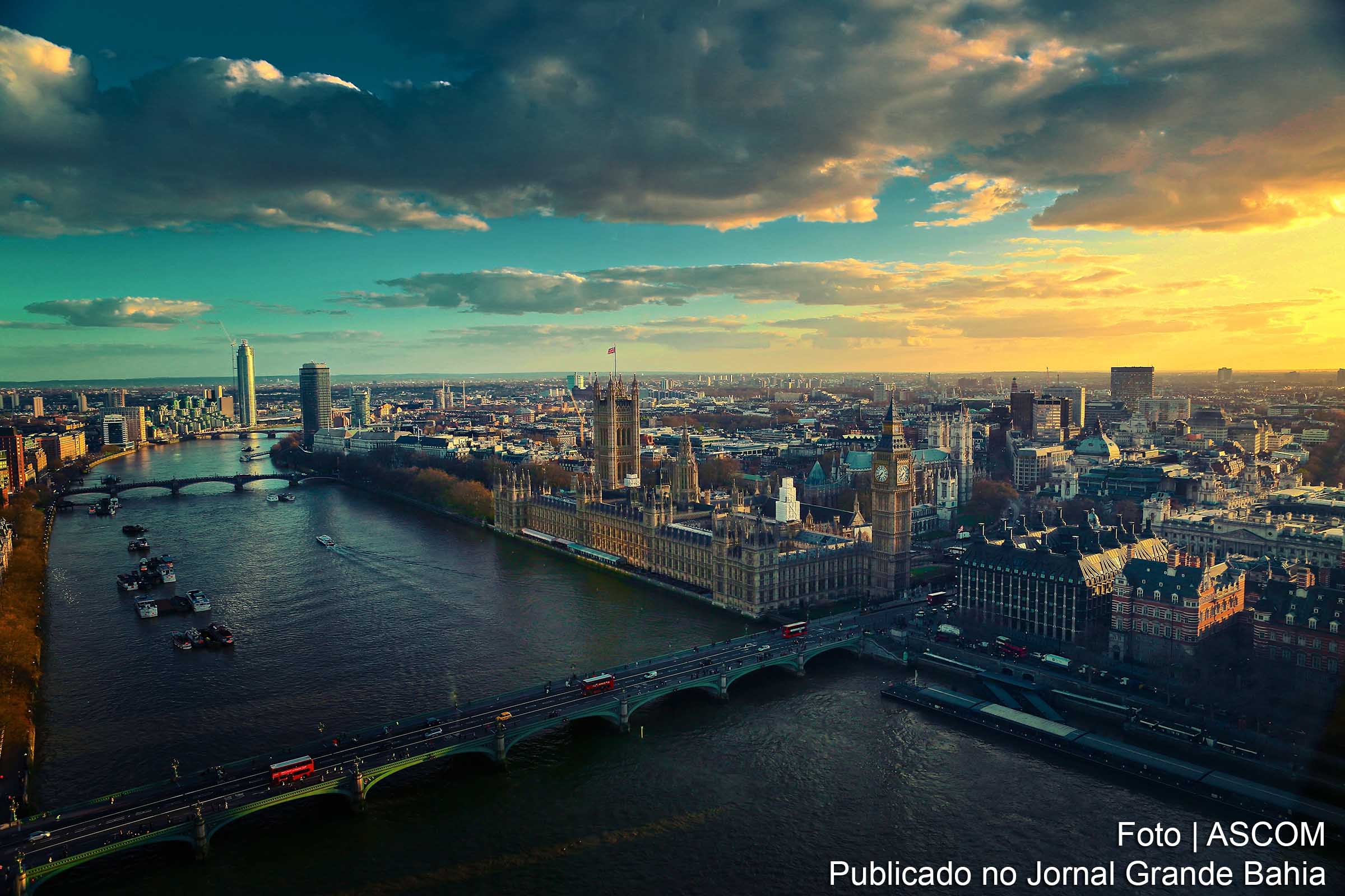 Londres, capital da Inglaterra.