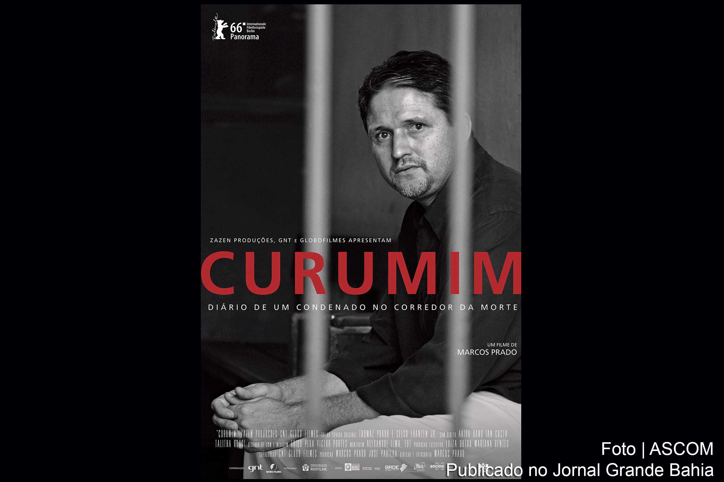 Cartaz do filme 'Curumim'. Obra aborda trajetória do traficante Marco Archer.