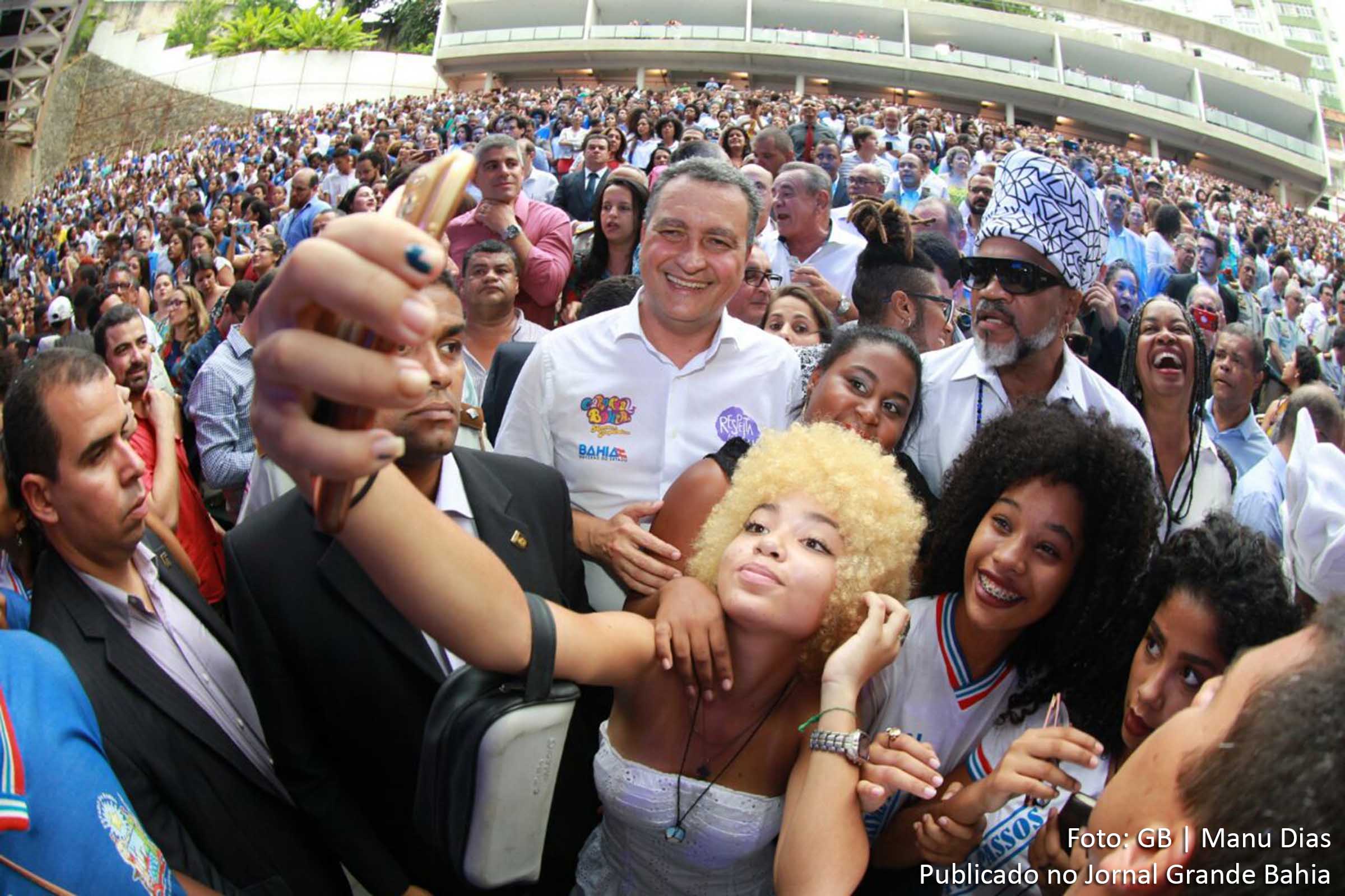 Governador Rui Costa apresenta os investimentos do Governo da Bahia para o Carnaval 2017, na Concha Acústica, em Salvador.