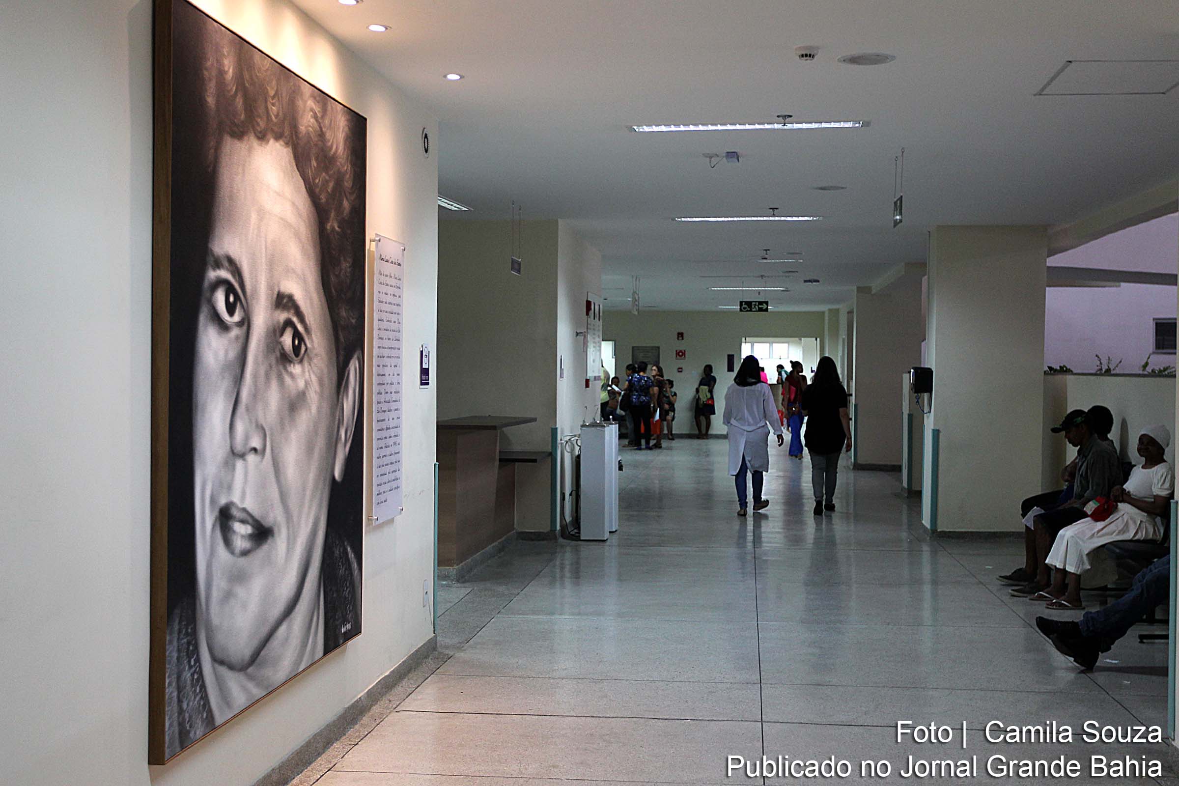 Hospital da Mulher Maria Luzia Costa dos Santos atende vítimas de violência sexual.