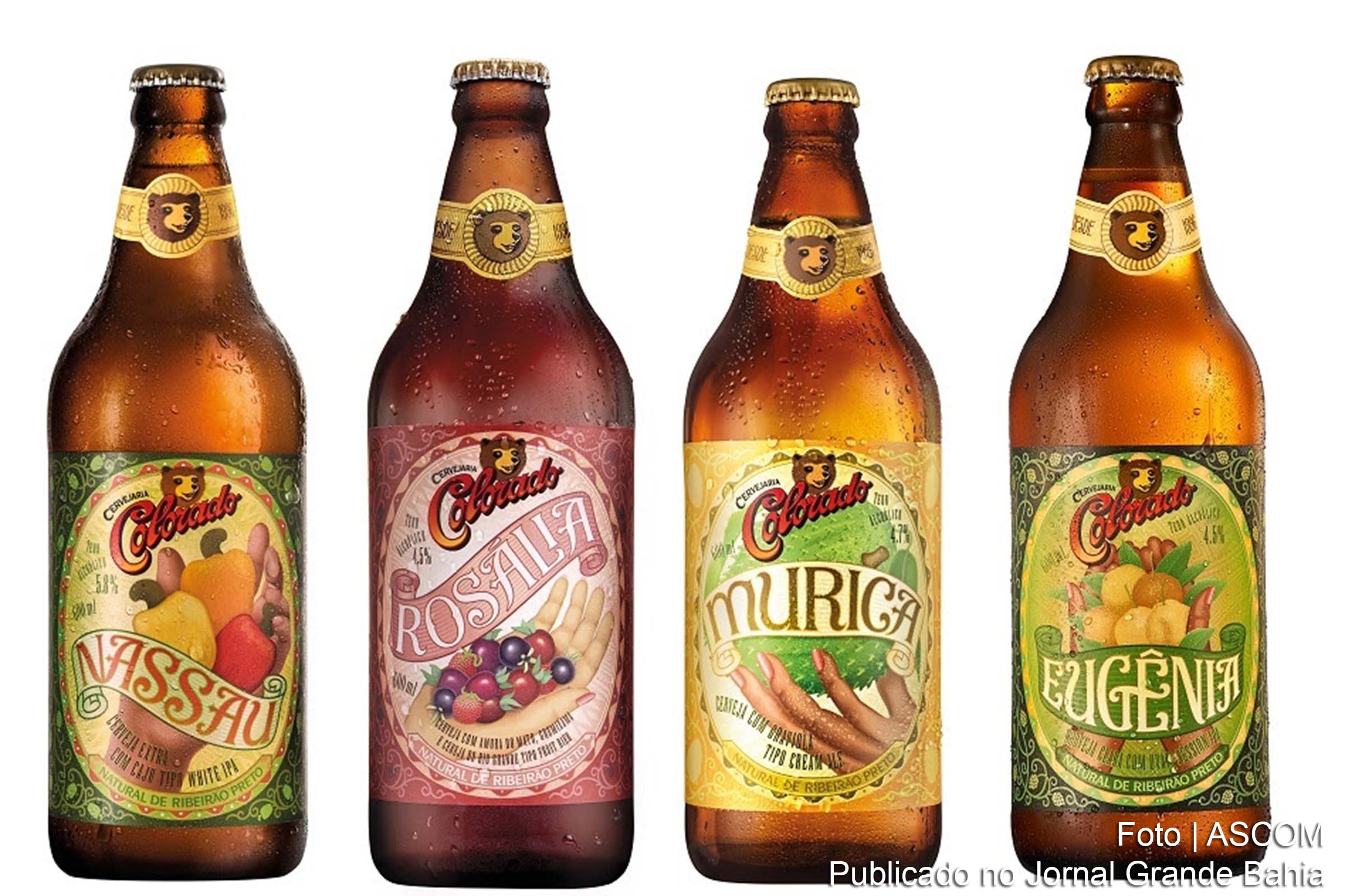Variedade de cervejas da Colorado.