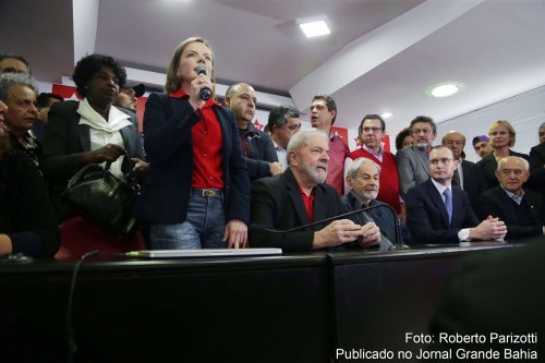 Senadora Gleisi Hoffmann e ex-presidente Lula declaram apoio a Caravana da Juventude do Partido dos Trabalhadores da Bahia 