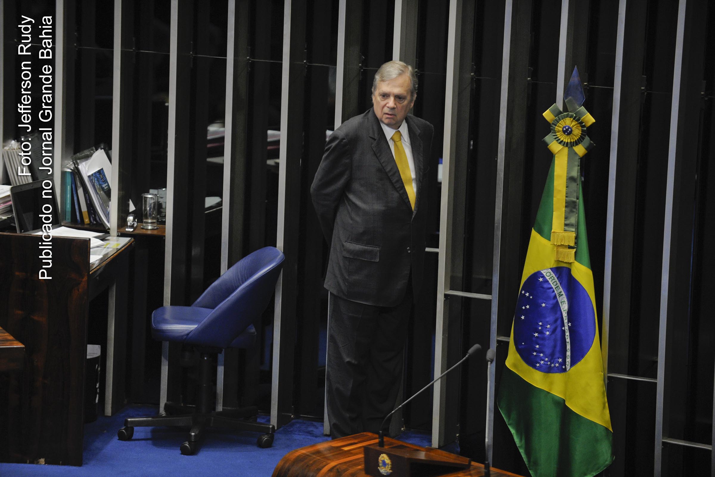 Senador Tasso Jereissati lança candidatura à presidência do PSDB.