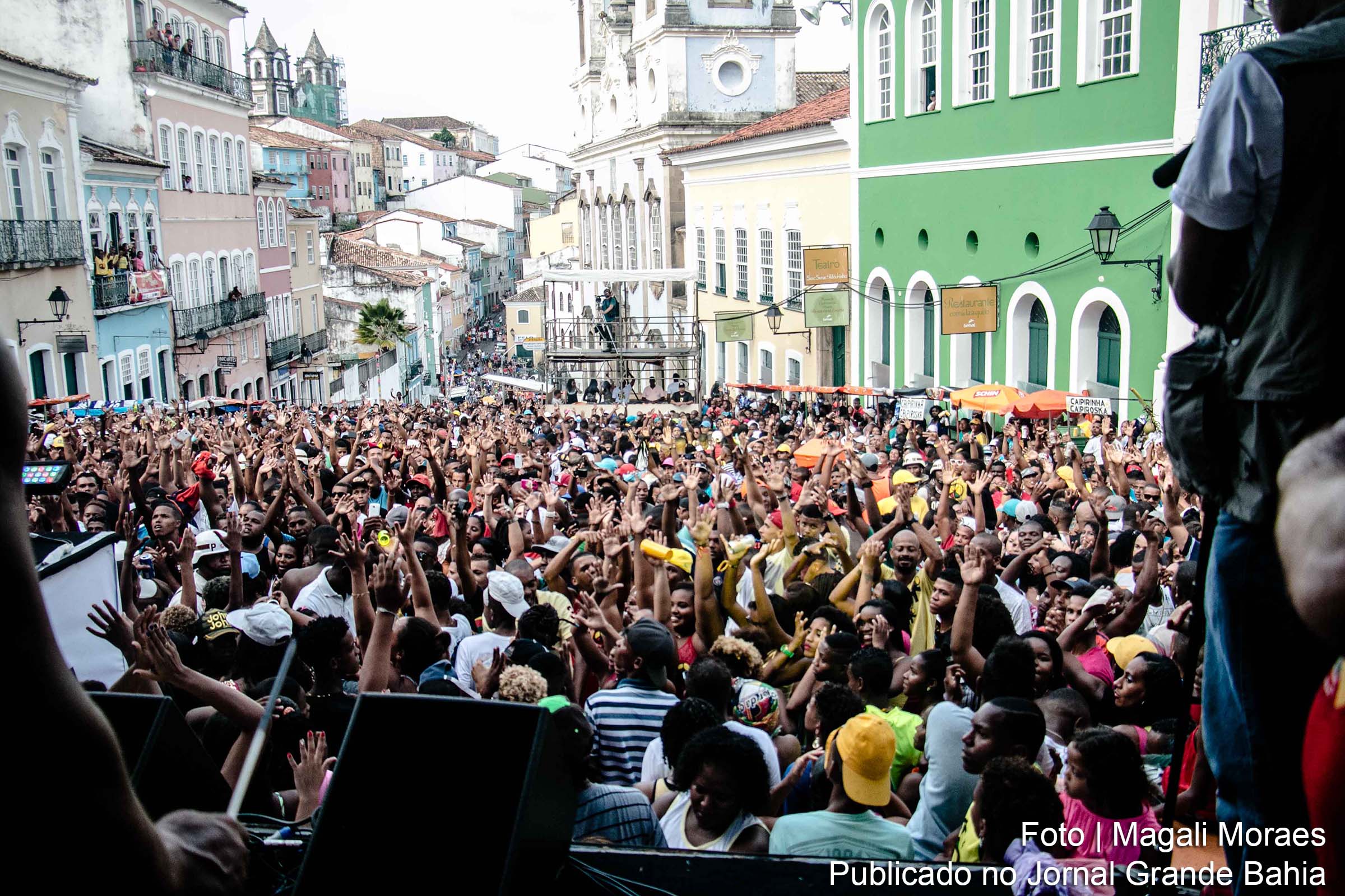 Grupo Olodum realiza realiza Festival de Música e Artes Olodum em Salvador.