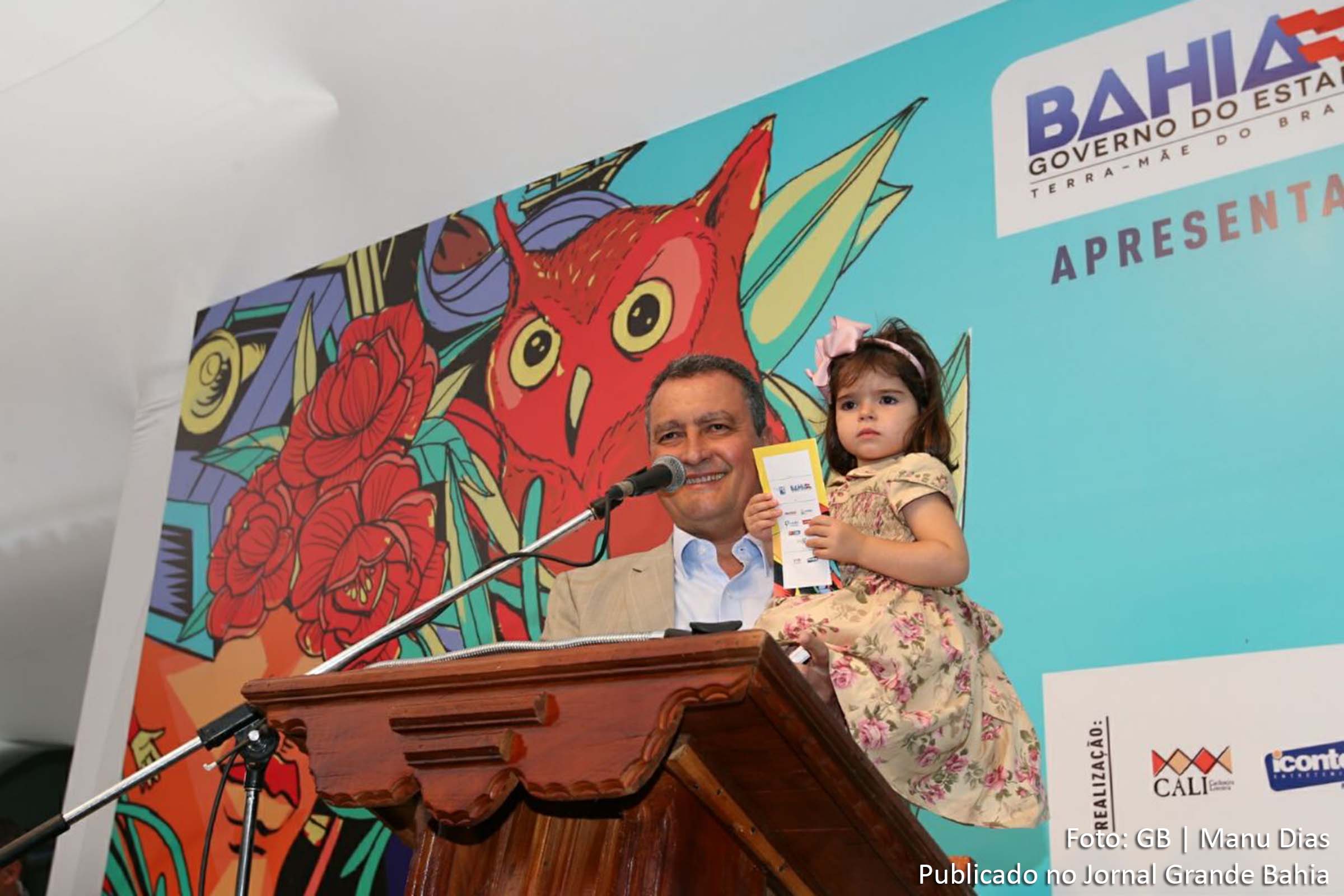 Governador Rui Costa participou da Solenidade de Abertura da Festa Literária Internacional de Cachoeira (FLICA 2017). Política pública resgata e amplia potencial cultural da Bahia.