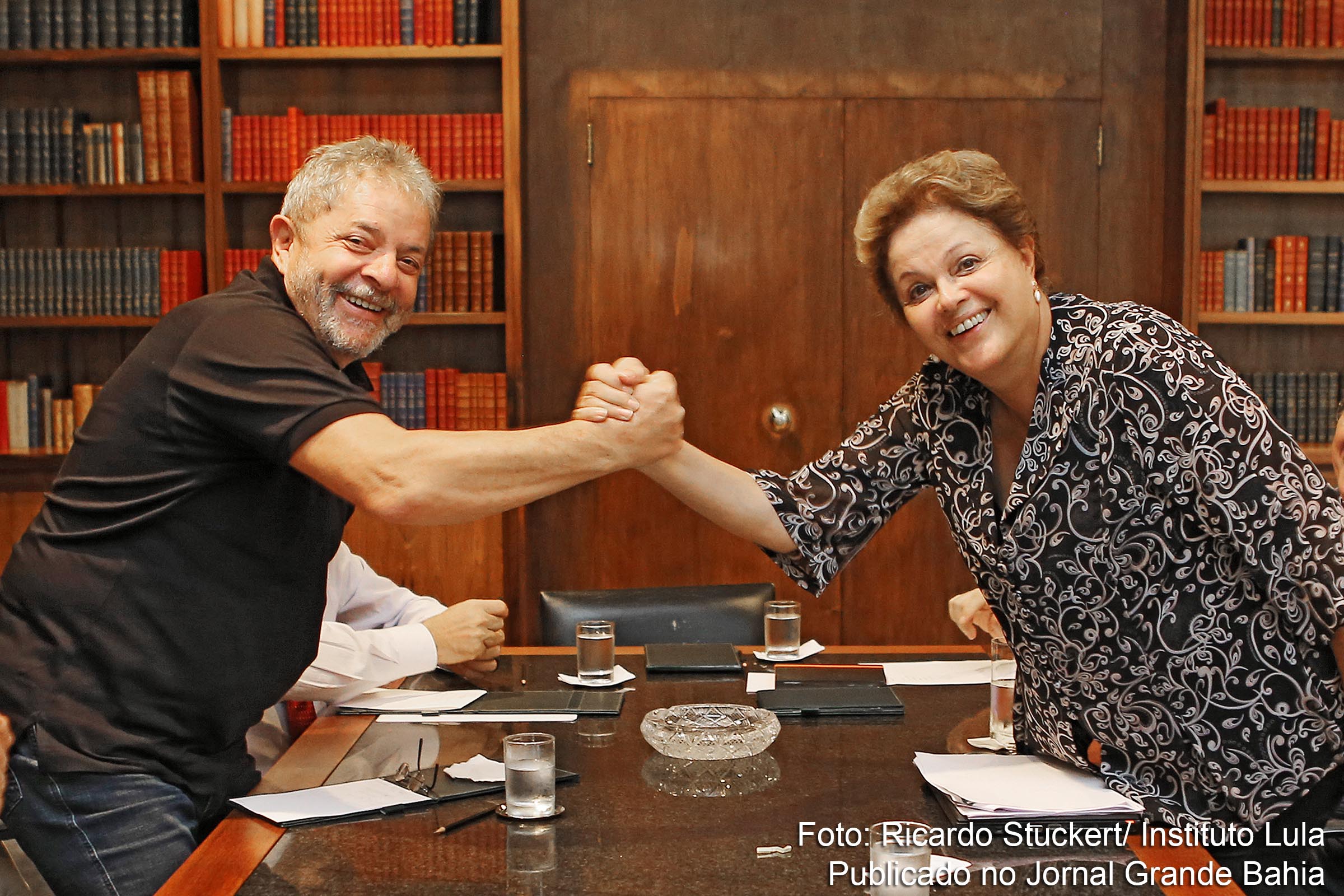 Luiz Inácio Lula da Silva e Dilma Vana Rousseff