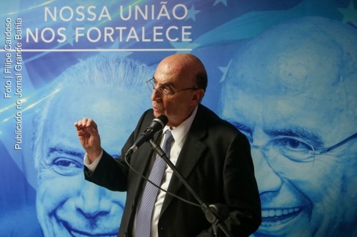 Ex-ministro Henrique Meirelles é filiado ao MDB.