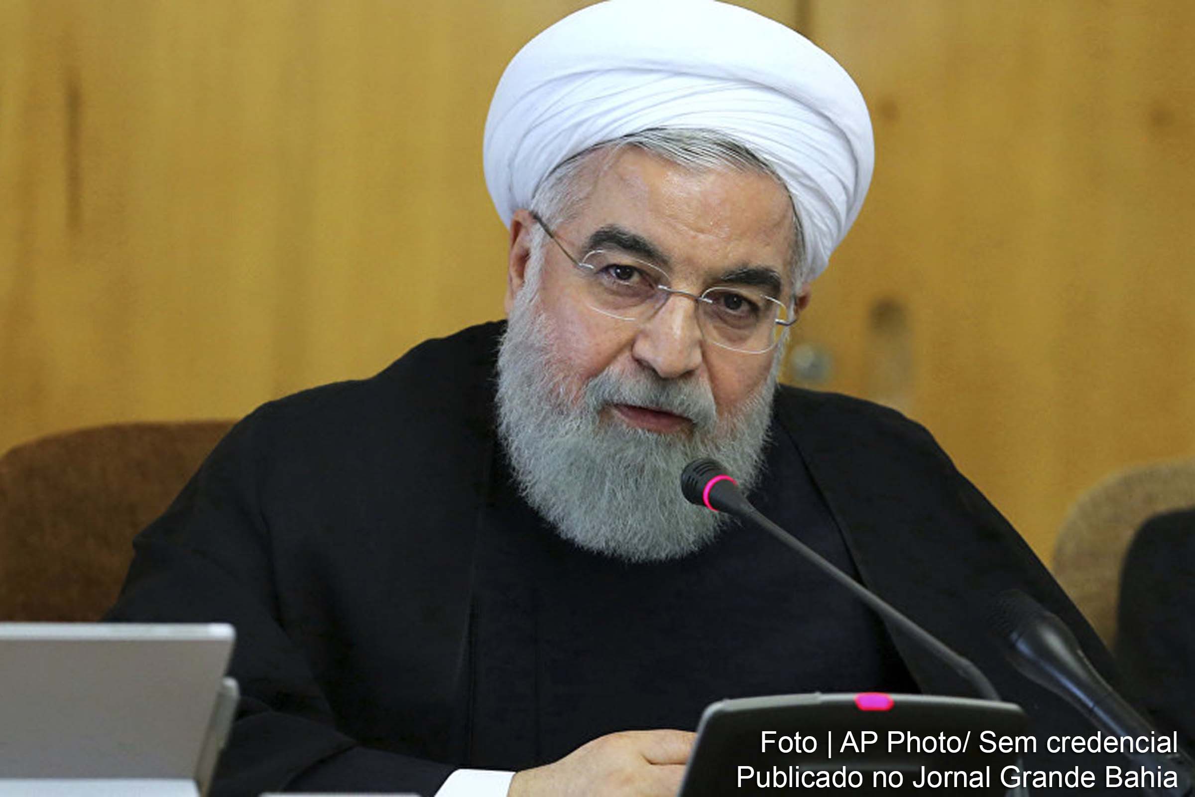 Presidente iraniano, Hassan Rouhani.