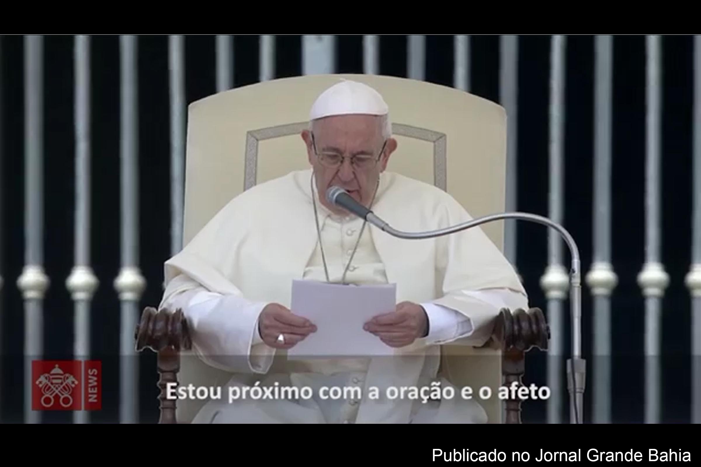 “Que Deus tenha piedade de nós”, disse Papa Francisco ao fazer um apelo pelo paz na Terra Santa.