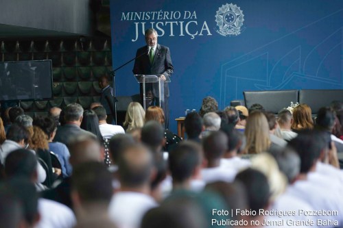 O ministro da Justiça, Torquato Jardim, abre cerimônia do evento anual dedicado ao enfrentamento ao uso e consumo de drogas instituída pela Semana Nacional de Políticas sobre Drogas.