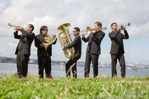Bahia Brass Quinteto de Metais se apresenta pela primeira vez em Feira de Santana.