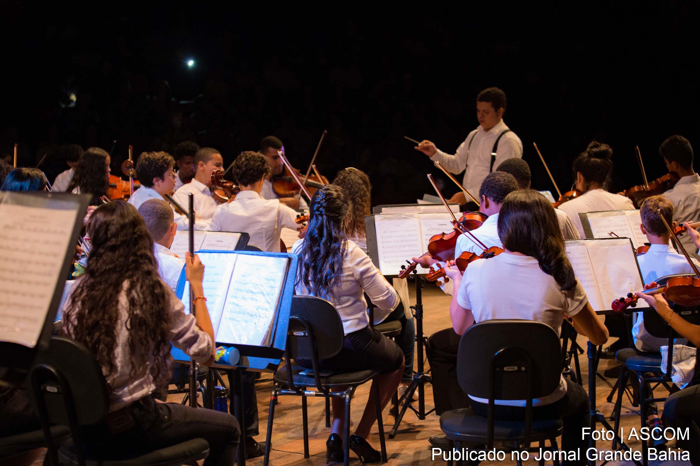 Concerto 'Cartas Musicais' será apresentado pela Orquestra Juvenil de Feira de Santana.