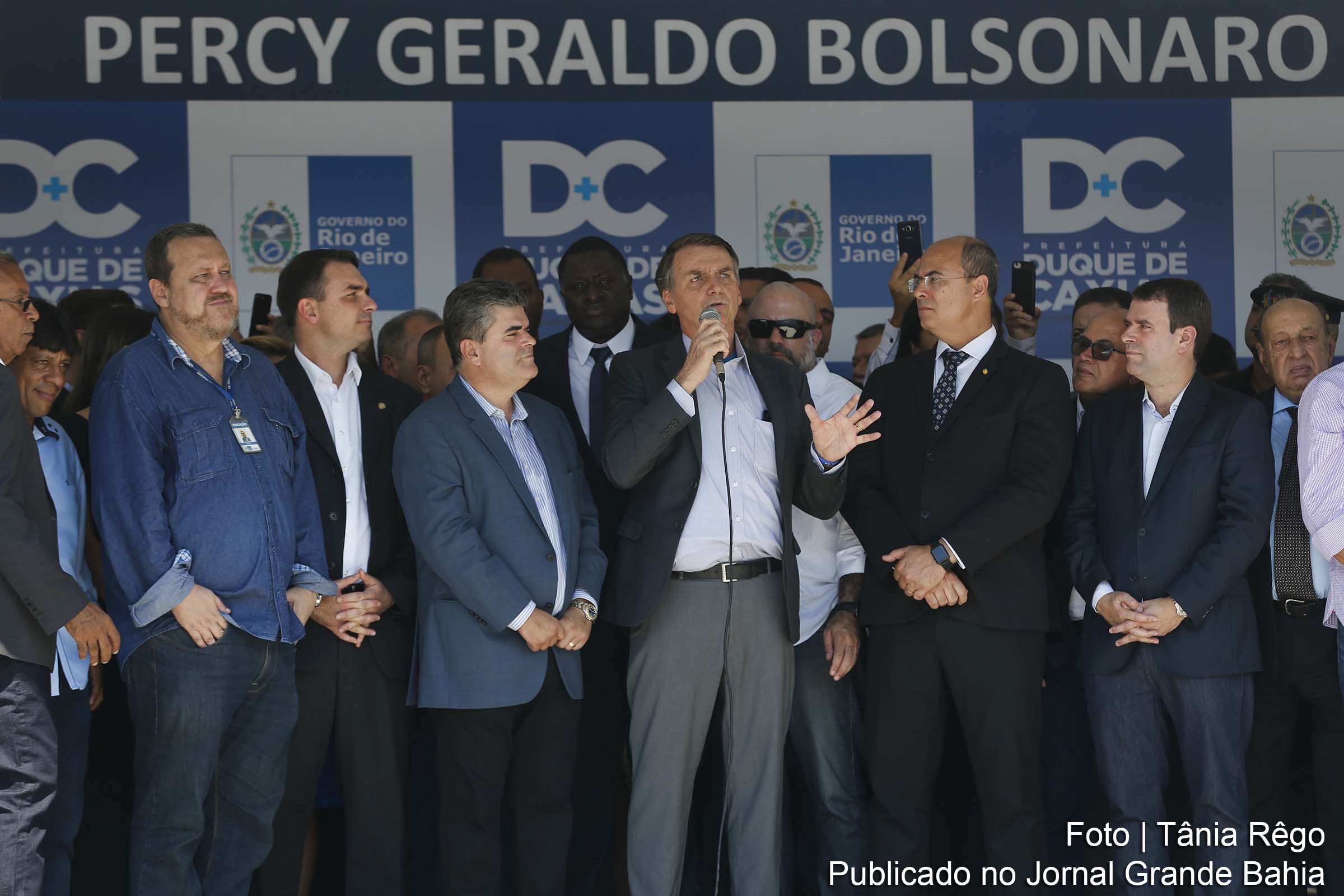 O presidente eleito, Jair Bolsonaro, falou sobre a Terra Indígena Raposa Serra do Sol após a inauguração de colégio da PM em Duque de Caxias, no Rio de Janeiro. O colégio tem o nome do pai de Bolsonaro.