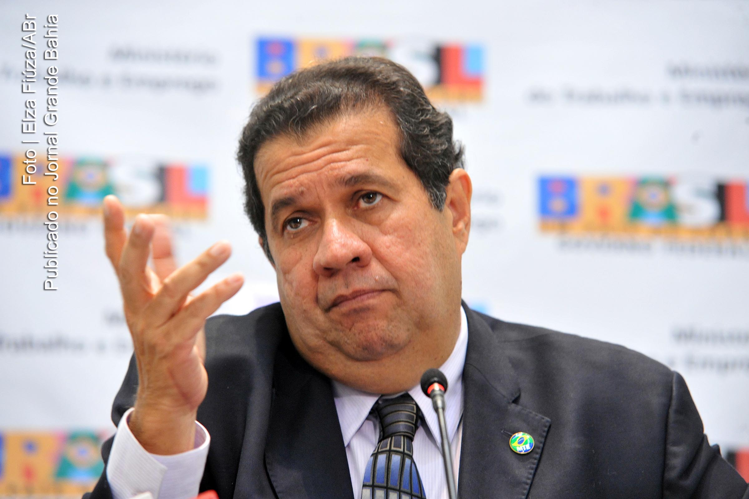 Carlos Roberto Lupi, ministro do do Trabalho e Emprego do Governo Rousseff.
