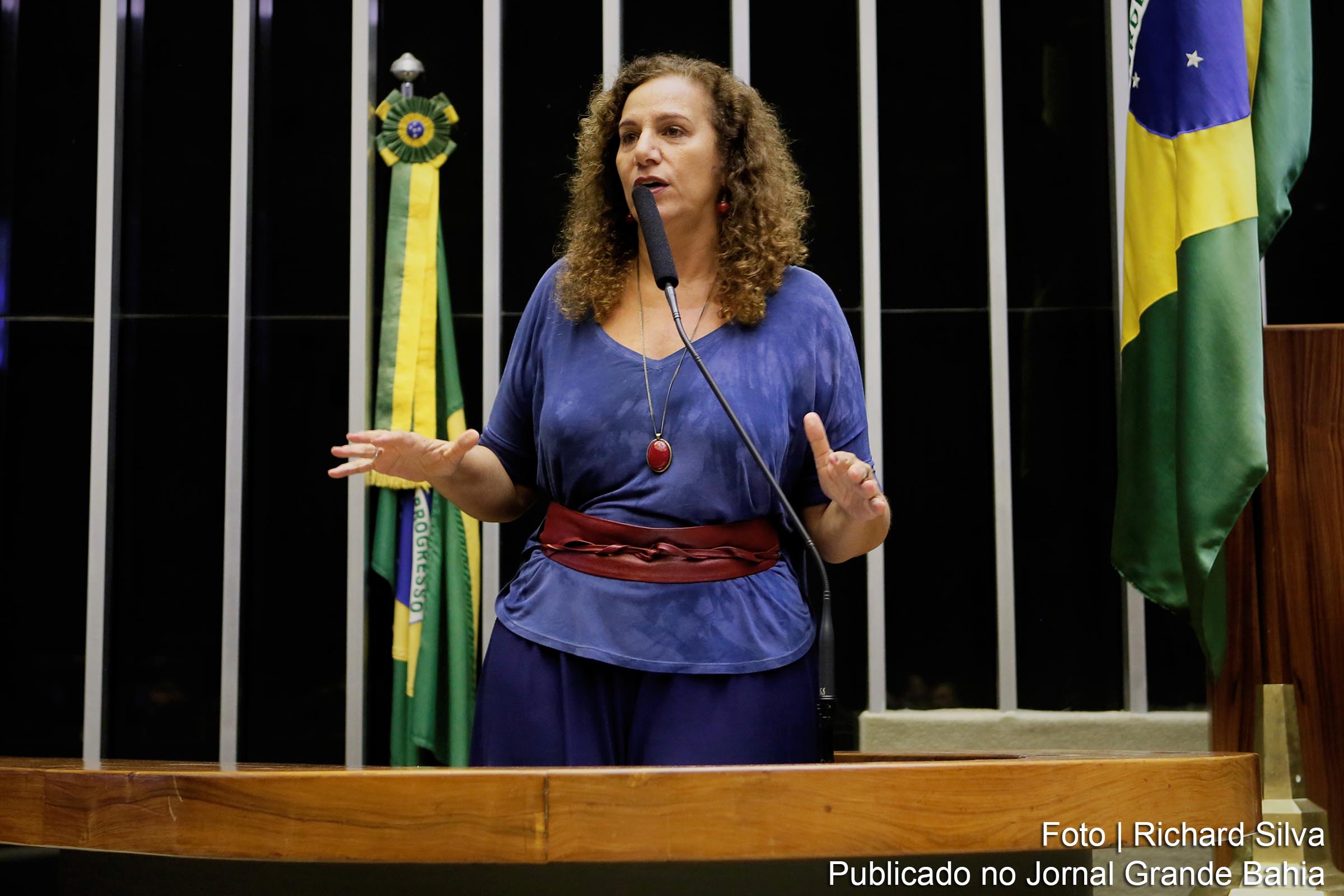 Jandira Feghali é uma médica e política brasileira filiada ao Partido Comunista do Brasil, atual líder da minoria na Câmara dos Deputados. Construiu sua carreira política pelo estado do Rio de Janeiro. É irmã do pianista e tecladista Ricardo Feghali e tem dois filhos.