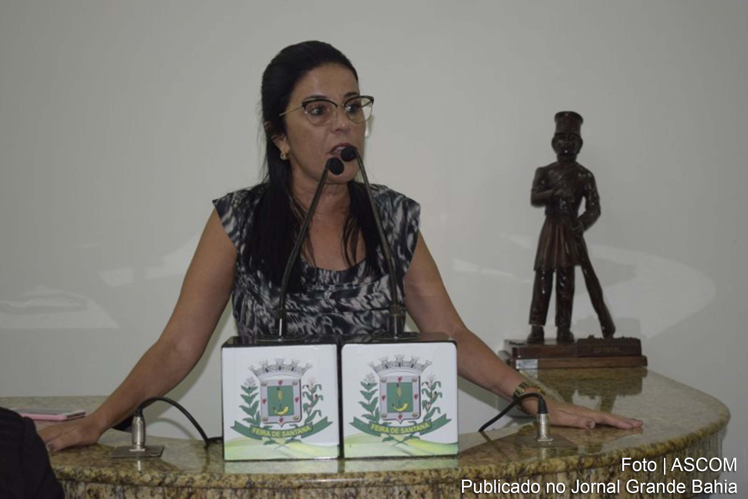 Câmara Municipal de Feira de Santana aprova dois Requerimentos de autoria da vereadora Gerusa Sampaio.