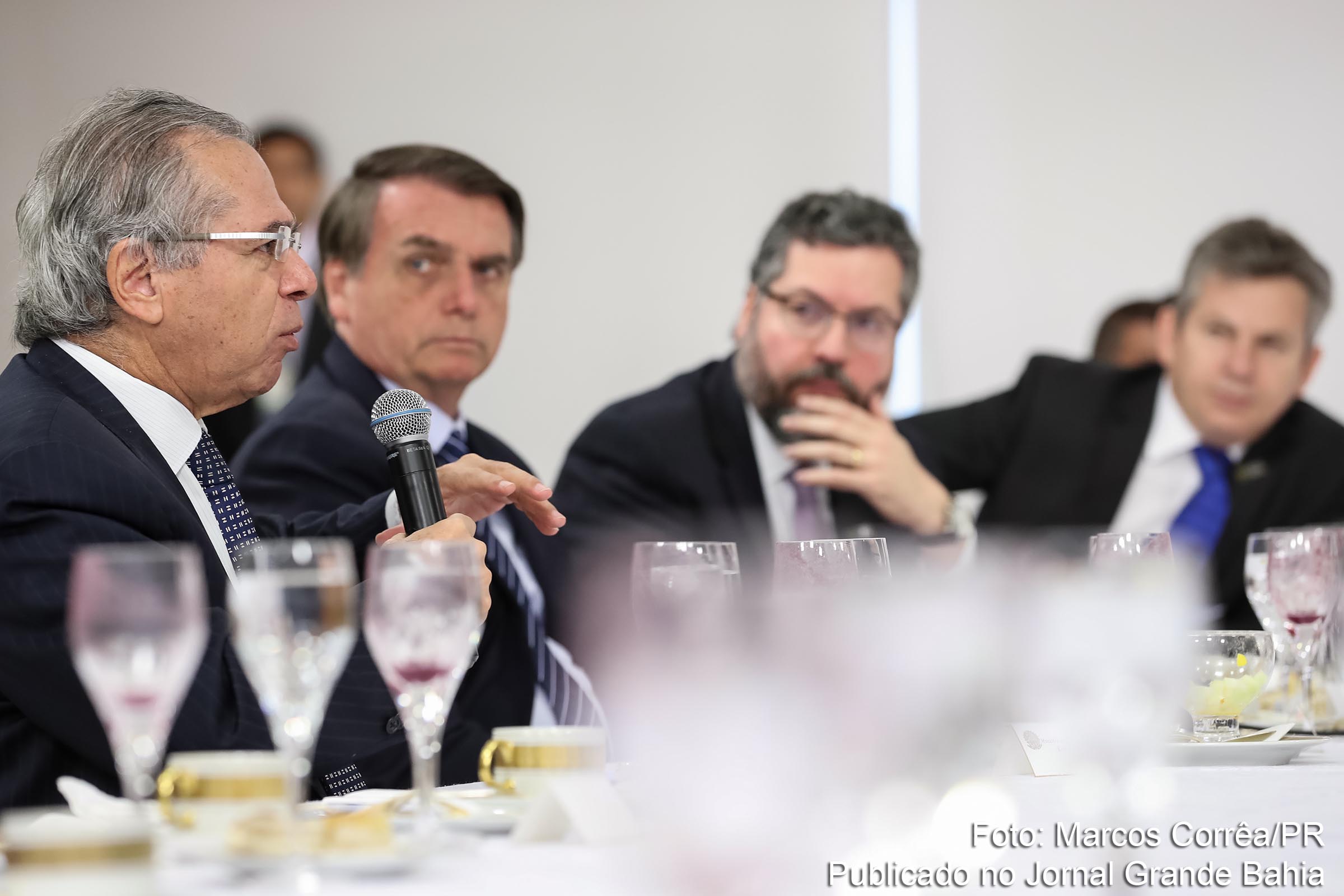 Paulo Guedes, ministro da Economia do Governo Bolsonaro, defende cobrança de novo imposto baseado na extinta CPMF.