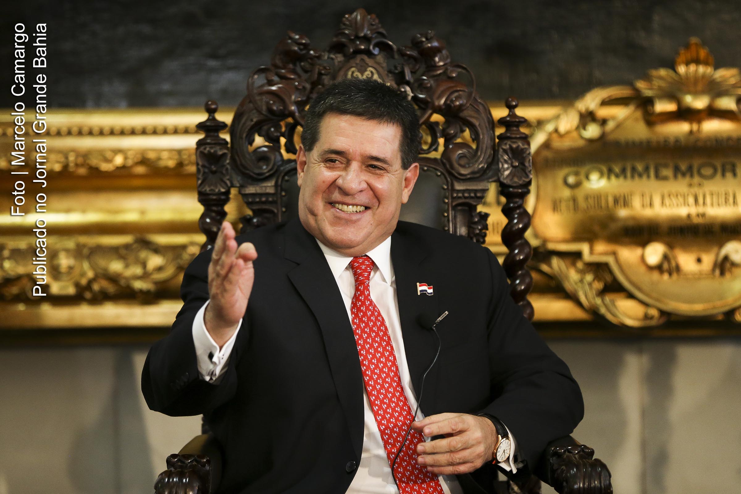 O ex-presidente do Paraguai Horacio Cartes foi preso na última terça-feira (19/11/2019).