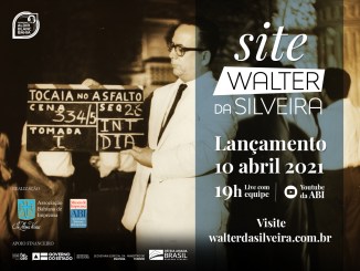 Cartaz anuncia lançamento do site Walter da Silveira.