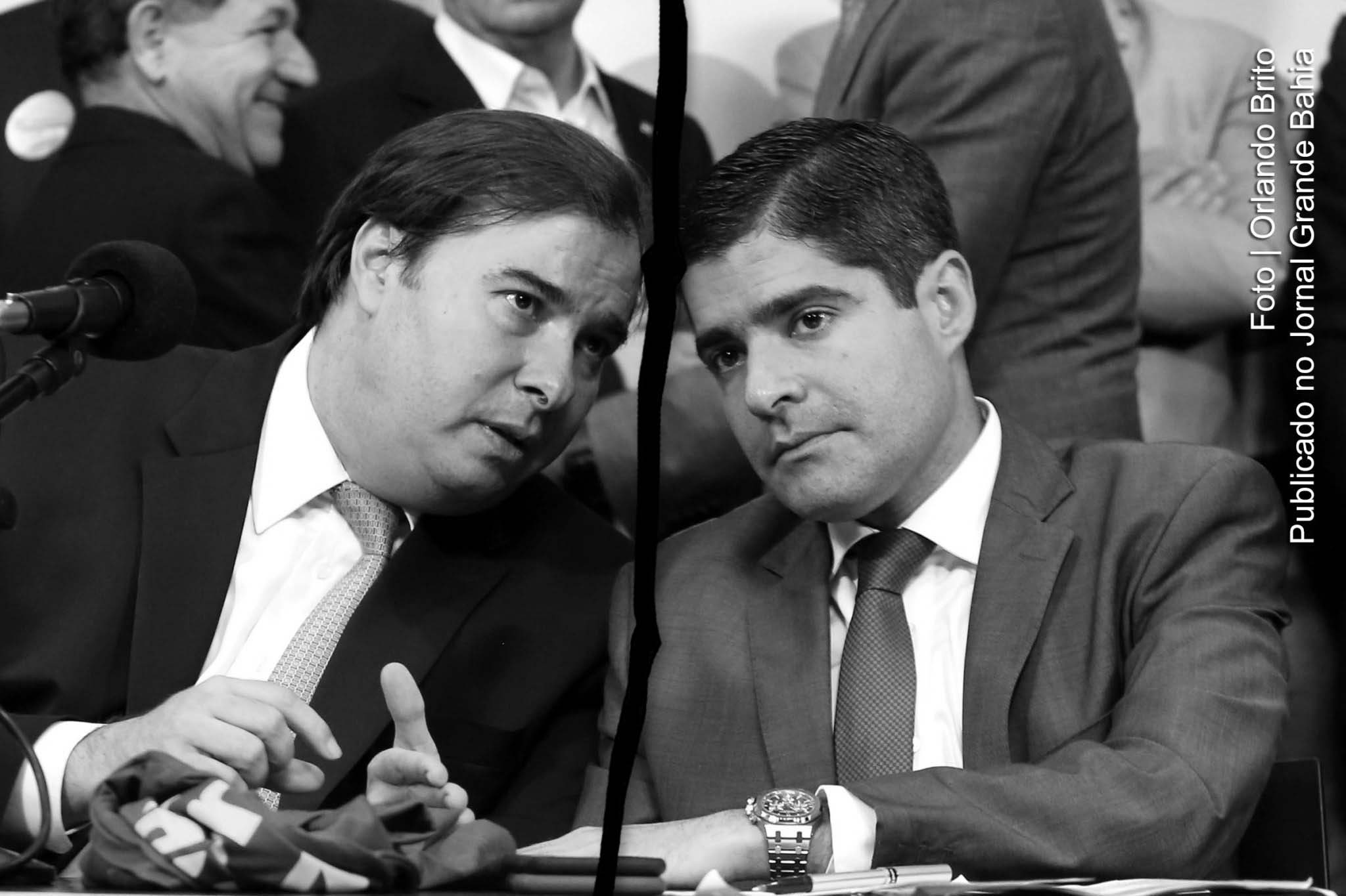 Rodrigo Maia e ACM Neto se tornaram inimigos políticos