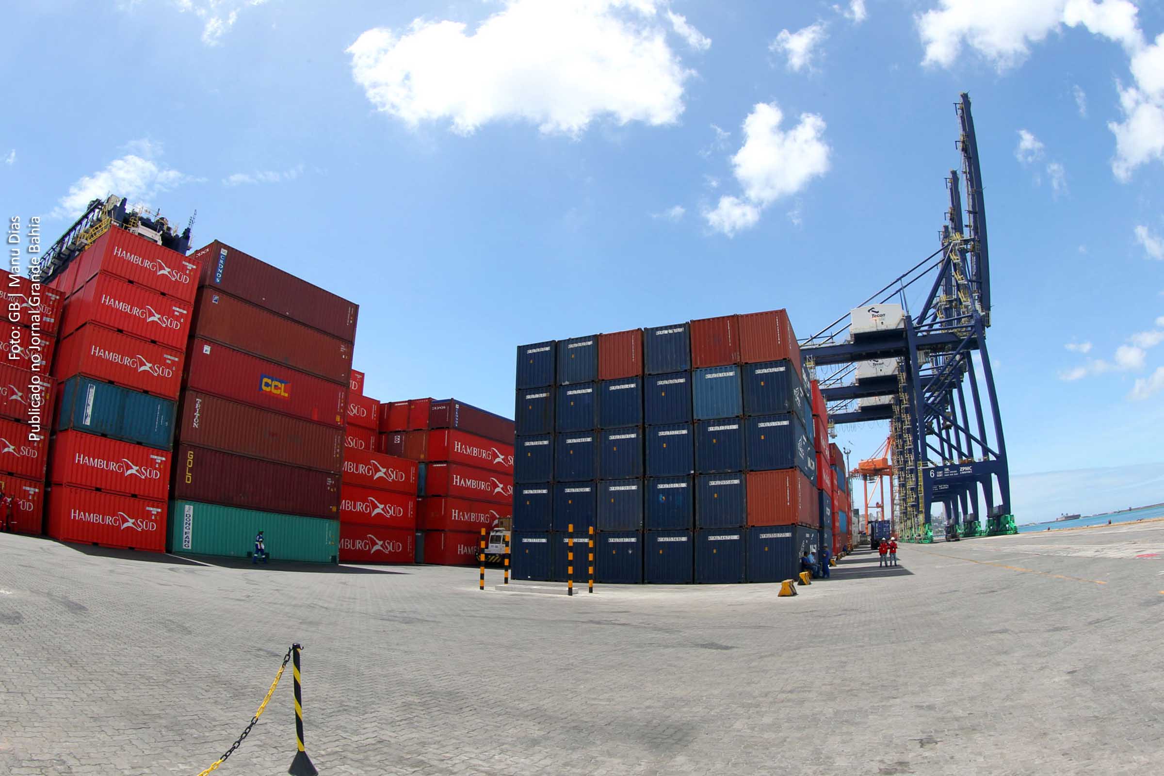Dados do comércio exterior da Bahia apontam para aumento da atividade econômica