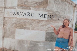 A farmacêutica Thauany Galvão conseguiu uma bolsa de pós-graduação em Harvard (EUA),