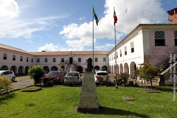 Vista da Quinta do Tanque, sede do Arquivo Público do Estado da Bahia, em Salvador.