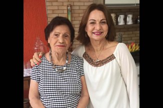 A matriarca Anita Torres com a filha Soninha Nogueira.