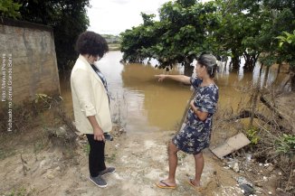 Defesa Civil do Estado atualiza dados sobre população afetada pelas chuvas na Bahia.