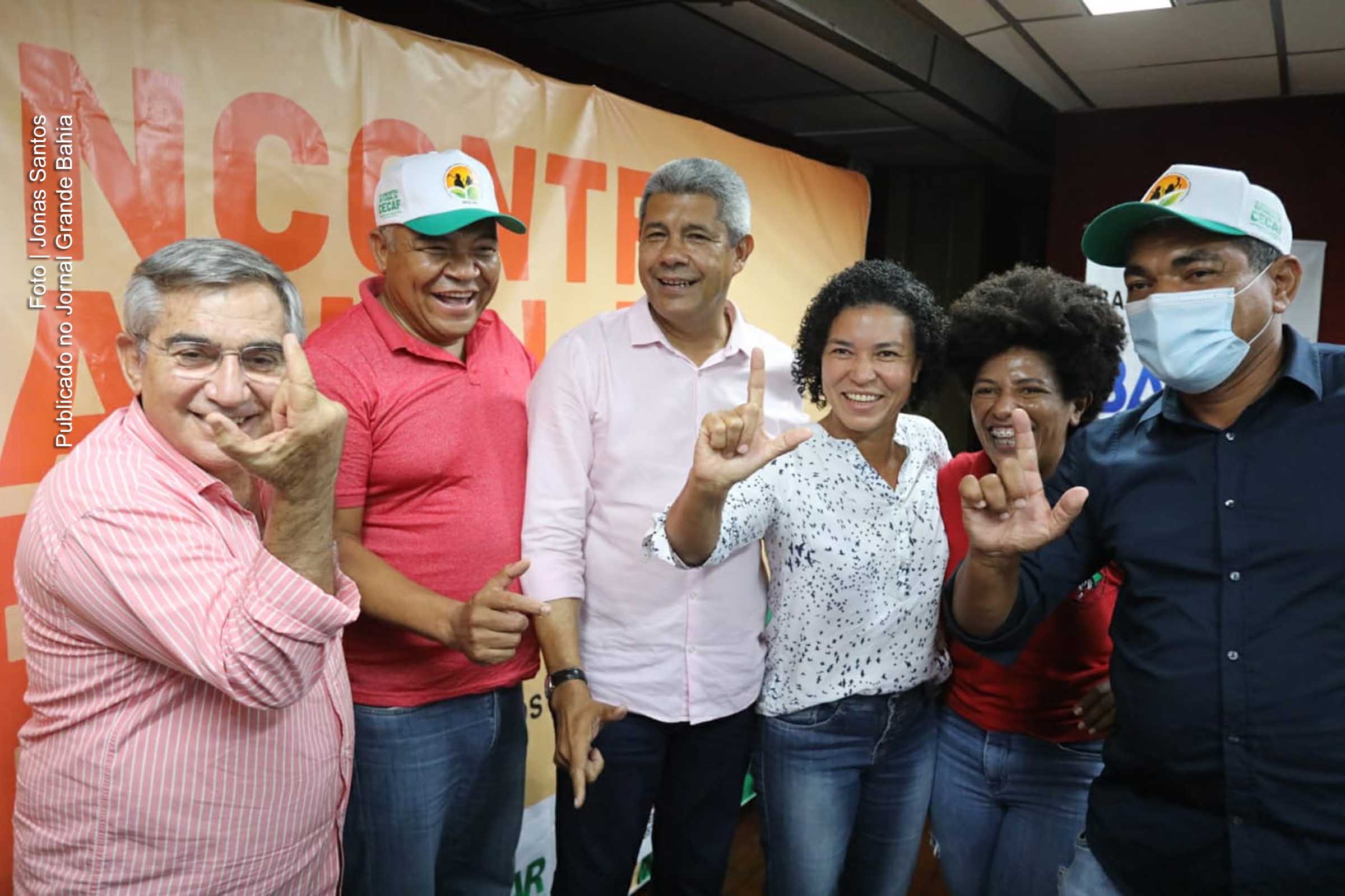 Pré-candidato ao governo da Bahia, Jerônimo Rodrigues (PT) recebe apoio de movimentos sociais